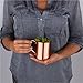 Mugs for Brew Moscow Mule Copper Mug, 15 Ounces of 100% Solid Copper with No Lining