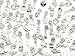 Nambeads © 10 x Mixed Shiny Silver plated dangle Charms to fit Pandora style charm bracelets.Slide on/off-Hole is 5mm. Check out our affordable bulk packs of glass beads,charms,clip stops,rhinestones,enamels etc. Great mix!