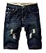 Myncoo Men's Distressed Ripped Denim Shorts