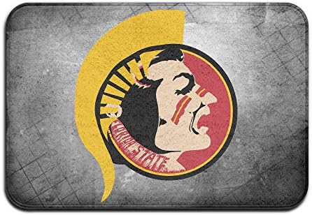 YFF Michigan State University Spartans Florida State Home Furnishing Bathroom NonSlip Rug 23.6Lx15.7W