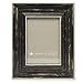 Lawrence Frames Weathered Decorative Picture Frame, 5 by 7-Inch, Black