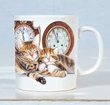 Review Otter House  / Time for a Break Tabby Cats Mug