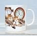 Time for a Break Tabby Cats Mug