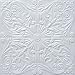 Faux Ceiling Tile - 20x20" Astana White Foam Faux Ceiling Tile - 20x20" Astana White Foam