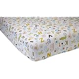 NoJo by Jill McDonald Abc with Me Crib Sheet