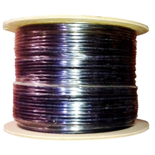 Cat6 600 Mhz UTP Gel Filled Flooded Core Direct Burial 1000ft Black Bulk Ethernet CableB005AIPHH8