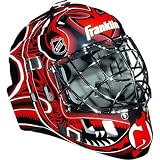 Franklin NHL Team SX Comp GFM 100 Youth Goalie Face Mask - New Jersey Devils