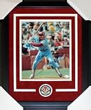 Mike Schmidt Philadelphia Phillies - Action - Custom Framed Autographed 8x10 Photograph