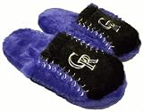 Colorado Rockies Fuzzy Slippers - X-Large