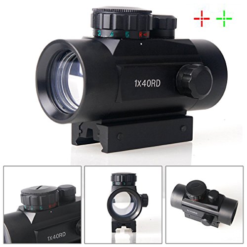 Tworld rifle scope tactical 1 x 40mm optic hunting rifle scope si…