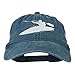 Sports Kayak Embroidered Washed Dyed Cap - Navy