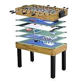 Solex Multi-spieltisch 12-in-1, holz/bunt, 113 x 62 x 81.3 cm, 91412von "Solex"
