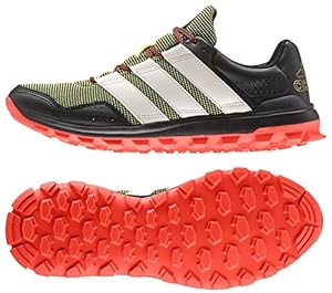 adidas Outdoor Slingshot Trail Running Shoe - Men's Solar Yellow/Solar Red/Black 13