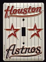 Houston Astros Light Switch Cover (single)