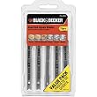 Black & Decker 75-639 Jigsaw Blades Set, Wood and Metal, 13-Pack