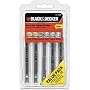 Black & Decker 75-639 Jigsaw Blades Set, Wood and Metal, 13-Pack