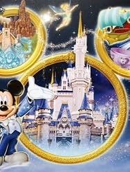 Rare Disney 4 Park Collector Lithograph Art Set Coa Wdw