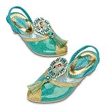 Disney Arabian Princess Jasmine Aladdin Shoes - Size 2 / 3 Youth
