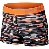 Nike Women's Dri-Fit Pro 3" Core Compression Training Shorts-Coral
