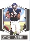 2010 Donruss Classics Football Card # 18 Matt Forte / Chicago Bears / NFL Trading Card by Panini in Protective Screwdown Case