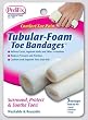`Tubular-Foam Toe Bandage Pk/3 (1 ea S,M,L)