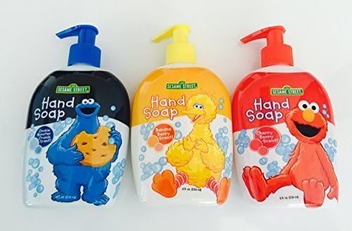 Sesame Street Hand Soap, Pack of 3