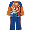 Toddler Boys' 2-piece Justice League Pajama Set - Orange/Blue