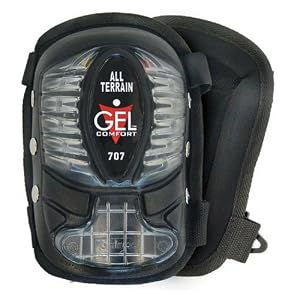 Click here to buy Tommyco GEL707 Injected GEL Knee Pads With Snap On Off All Terrain Cover.