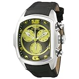 Invicta Men's 6096 Lupah Collection Revolution Chronograph Black Leather Watch