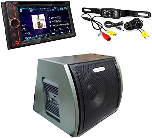 JVC KWV100 &amp; Back Up Camera with Lynx Audio SW-866 12" Sub 550 Watt Powered Enclosure