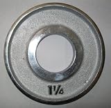 1 1/4 lb. Chromed Machined Olympic Plates (Pair)