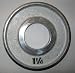 1 1/4 lb. Chromed Machined Olympic Plates (Pair)