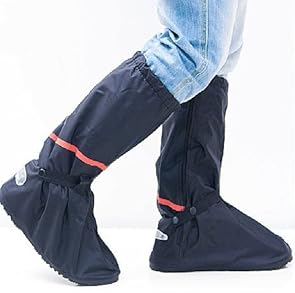 完全防水 ! レインブーツカバー Lサイズ  突然の雨も余裕で対応