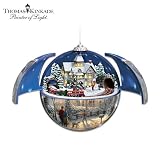 Thomas Kinkade Hidden Retreat Musical Ornaments