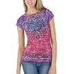 Juniors' Mossimo Supply Co. Shallow Scoopneck Sublimation Tee - Fuschia