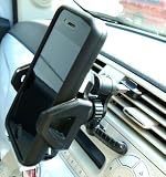 Buybits Easy Fit Vehicle Air Vent Mount fits Apple iPhone 4 SmartPhone / Mobile Phone Holder