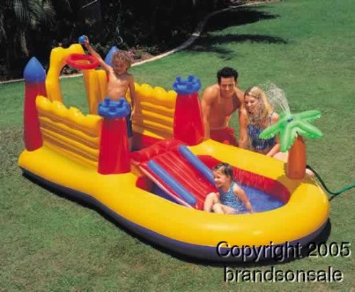 Kiddie Castle Inflatable Activity Pool