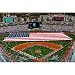 Dodger Stadium (Opening Day, April 13, 2009, US Flag) Art Poster Print - 11x17