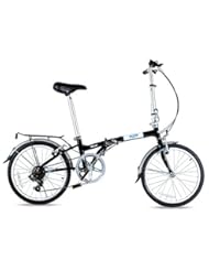Sports: Ford by Dahon Taurus 2.0 7-Speed Folding Bicycle, Black, 11" x 20" - VENQUEST TRADING INCORPORATED