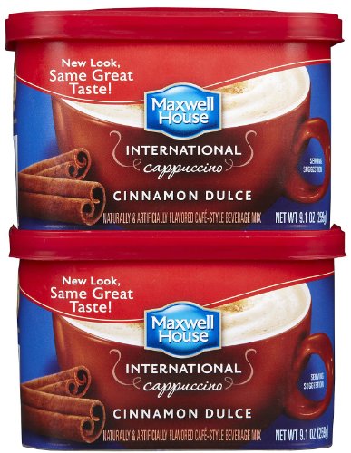 Maxwell House International Cinn. Dulce Cappuccino - 9.1 oz - 2 pk