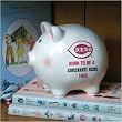 Cincinnati Reds Memory Company Born to Be Piggy Bank MLB Baseball Fan Shop Sports Team Merchandise