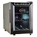 Vinotemp VT-6TEDS Thermo-Electric Digital 6-Bottle Wine Chiller, Black and Stainless