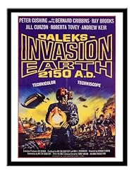 Home: Iposters Daleks Invasion Earth Sci Fi Movie Print 1960s Black Framed - 41 X 31 Cms (approx 16 X 12 Inches) - iPosters