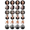Peter Andre Wafer Fairy/Cup Cake Edible Toppers - 24 Sheet