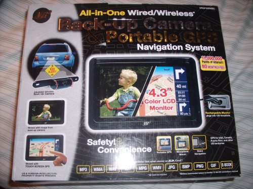 VR3 Wired/wireless Back up camera & Portable gps [Electronics]