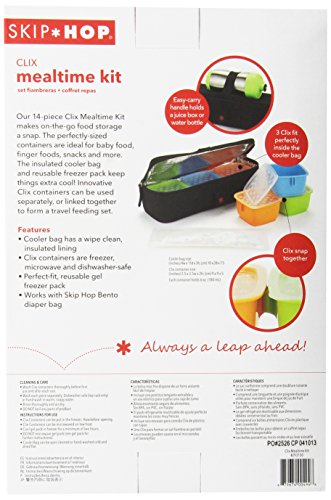 Imagen 2 de Skip Hop Bento - Juego de mini fiambreras con bolsa