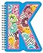 iscream Letter K Shaped Spiral-Bound Lined Page 6.5