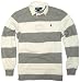 Polo Ralph Lauren Mens Striped Custom Fit Rugby Shirt