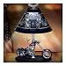 Patriotic American Eagle Chopper 15-Inch Tall Table Lamp: Freedom Rider by The Bradford Exchange
