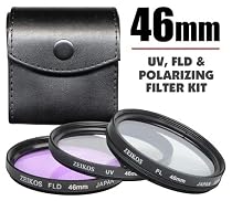 Zeikos ZE-FLK46 46mm Multi-Coated 3 Piece Filter Kit (UV-CPL-FLD)